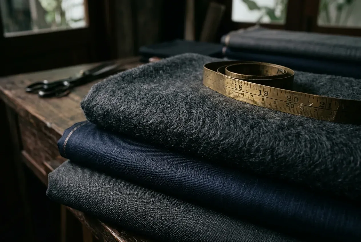 Craftsmanship detail for custom suits at The Outfit, Phuket