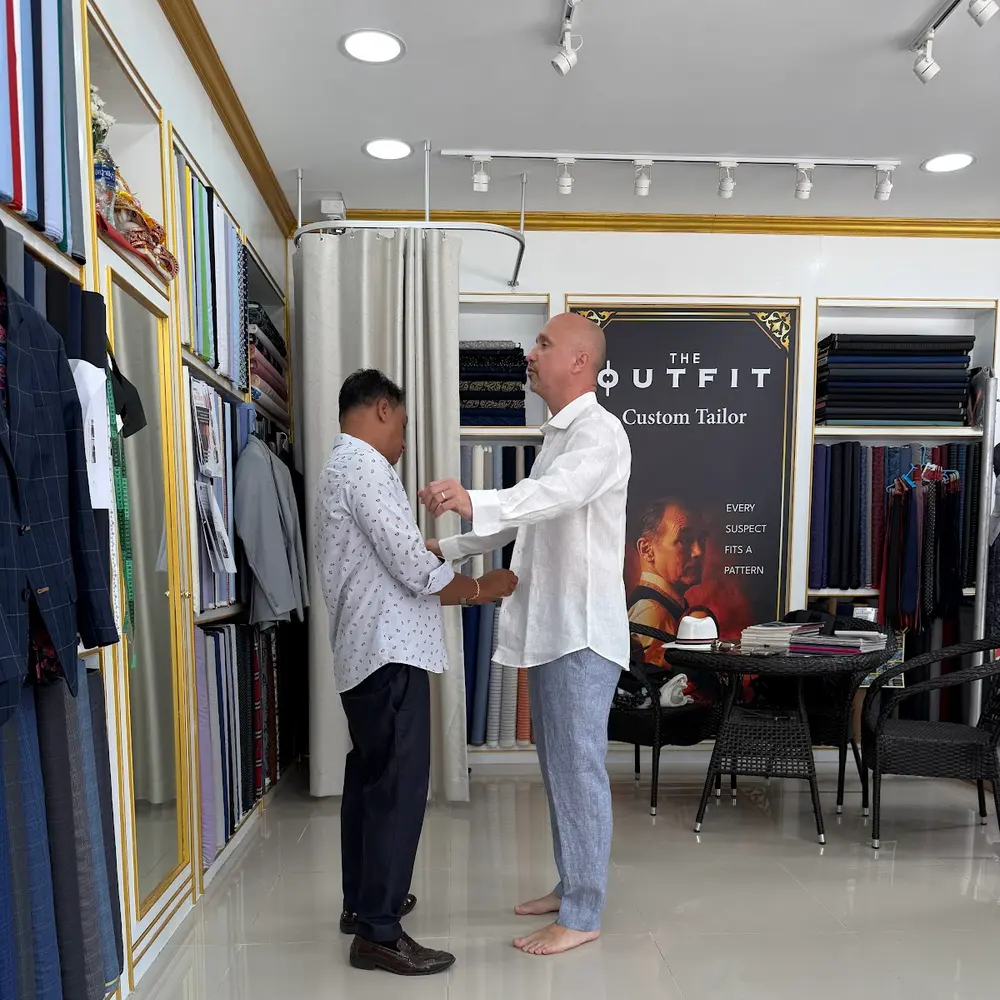 Bespoke tailoring by The Outfit Custom Tailor, Bangtao Phuket — piece 4